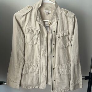 Loft Cream Light Weight Jacket